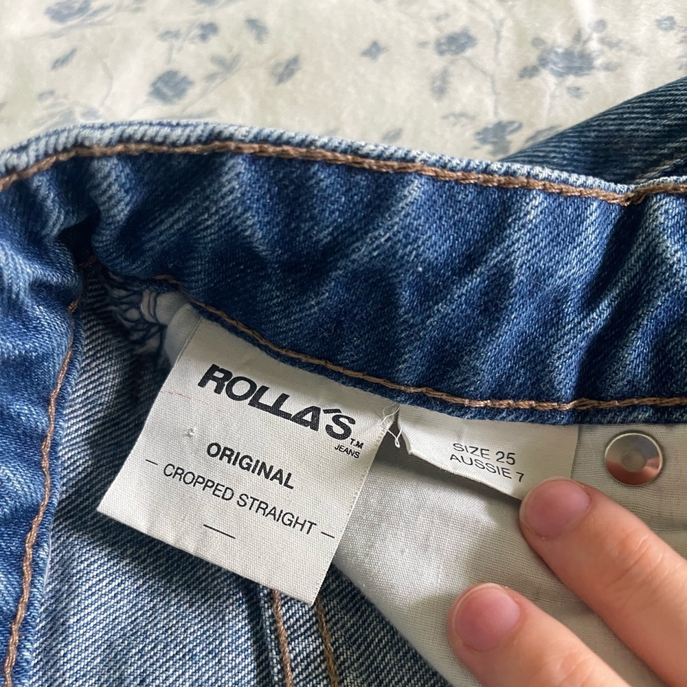 Classic Rolla Blue Denim Jeans - Picture 3 of 8